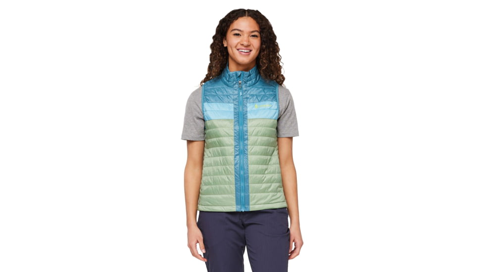 Cotopaxi Capa Insulated Vest - Womens, Drizzle/Aspen, Small, CAPV-F23-DRIZAS-W-S