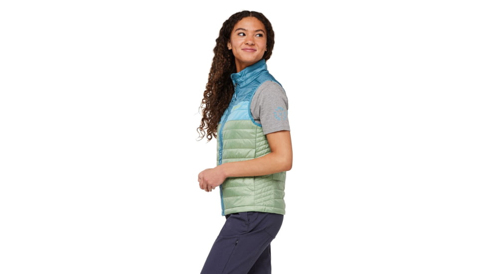 Cotopaxi Capa Insulated Vest - Womens, Drizzle/Aspen, Small, CAPV-F23-DRIZAS-W-S