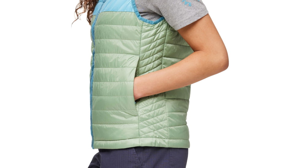 Cotopaxi Capa Insulated Vest - Womens, Drizzle/Aspen, Small, CAPV-F23-DRIZAS-W-S