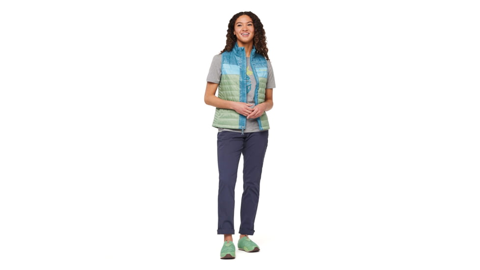 Cotopaxi Capa Insulated Vest - Womens, Drizzle/Aspen, Small, CAPV-F23-DRIZAS-W-S