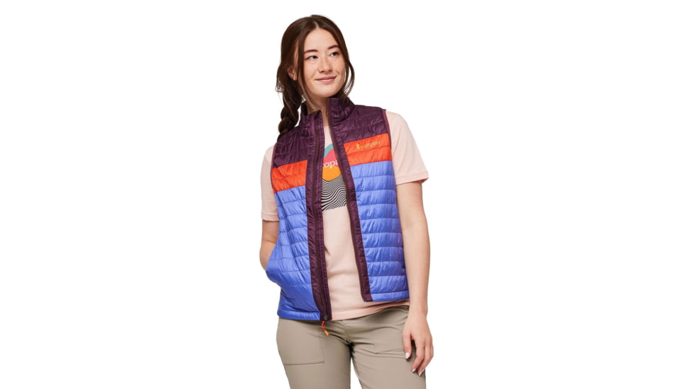 Cotopaxi Capa Insulated Vest - Womens, Wine/Amethyst, Large, CAPV-F23-WIAME-W-L