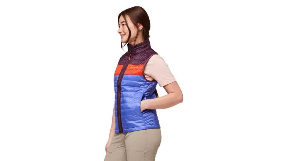Cotopaxi Capa Insulated Vest - Womens, Wine/Amethyst, Large, CAPV-F23-WIAME-W-L
