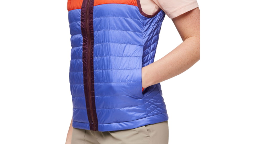 Cotopaxi Capa Insulated Vest - Womens, Wine/Amethyst, Large, CAPV-F23-WIAME-W-L