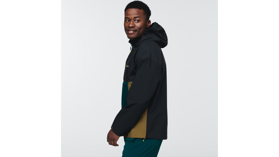 Cotopaxi Cielo Rain Anorak - Mens, Black, Small, CRA-S22-BLK-M-S