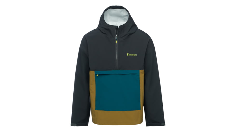 Cotopaxi Cielo Rain Anorak - Mens, Black, Small, CRA-S22-BLK-M-S
