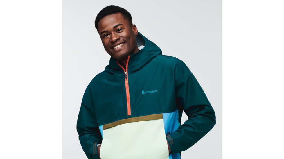 Cotopaxi Cielo Rain Anorak - Mens, Deep Ocean, Extra Large, CRA-S22-DEOC-M-XL