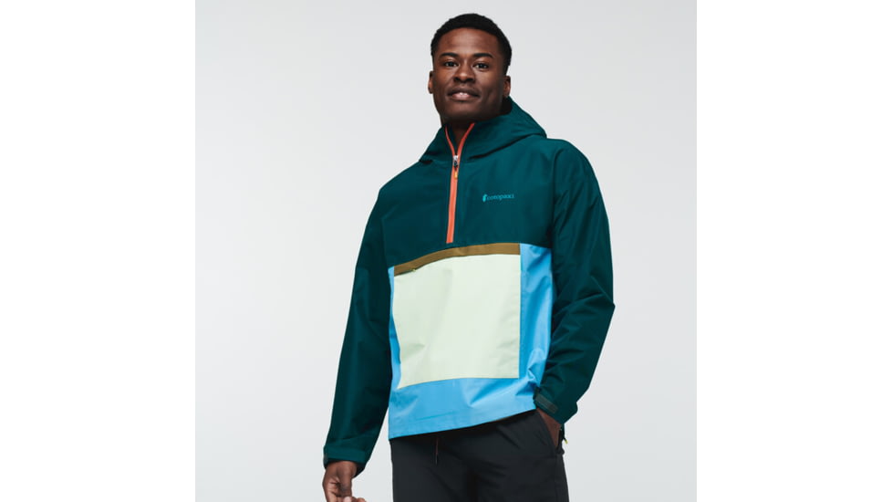 Cotopaxi Cielo Rain Anorak - Mens, Deep Ocean, Extra Large, CRA-S22-DEOC-M-XL