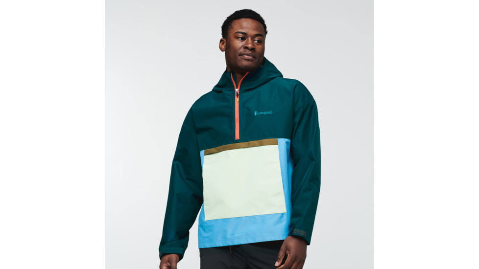 Cotopaxi Cielo Rain Anorak - Mens, Deep Ocean, Extra Large, CRA-S22-DEOC-M-XL