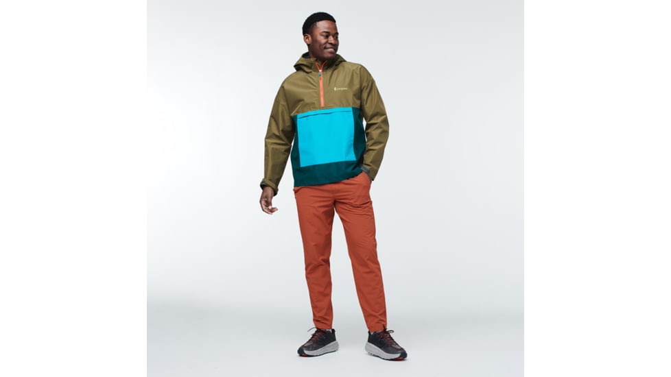 Cotopaxi Cielo Rain Anorak - Mens, Oak, 2XL, CRA-S22-OAK-M-XXL