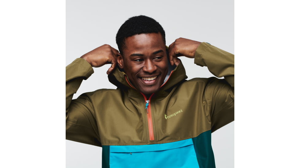 Cotopaxi Cielo Rain Anorak - Mens, Oak, 2XL, CRA-S22-OAK-M-XXL