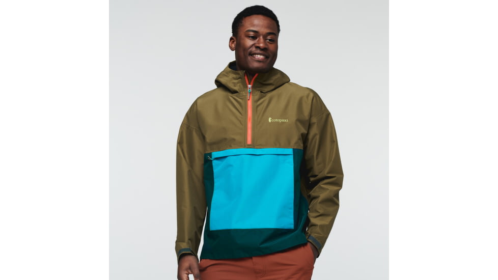 Cotopaxi Cielo Rain Anorak - Mens, Oak, 2XL, CRA-S22-OAK-M-XXL