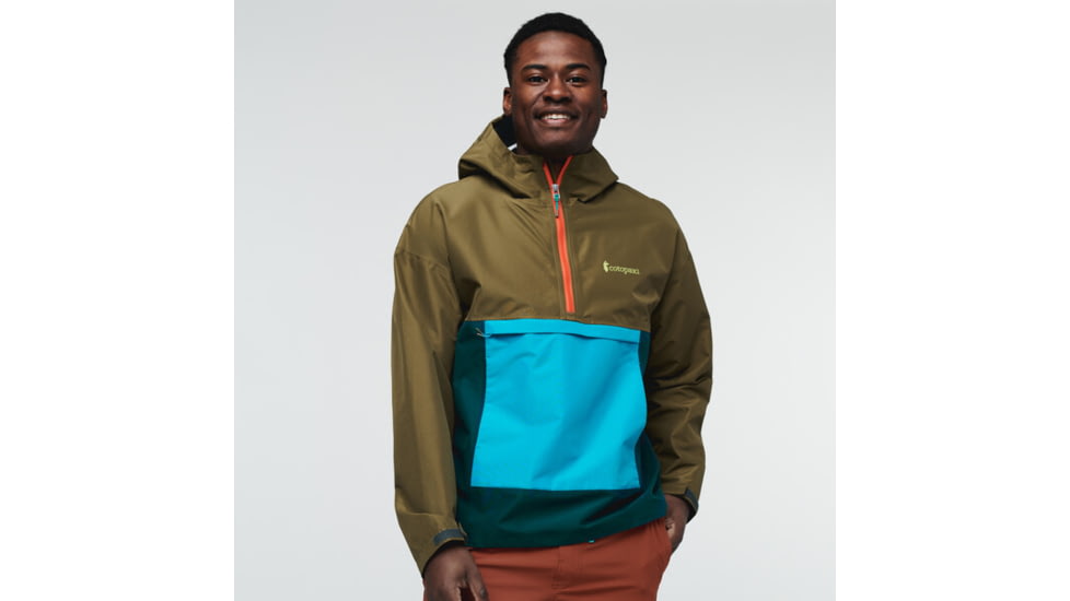 Cotopaxi Cielo Rain Anorak - Mens, Oak, 2XL, CRA-S22-OAK-M-XXL