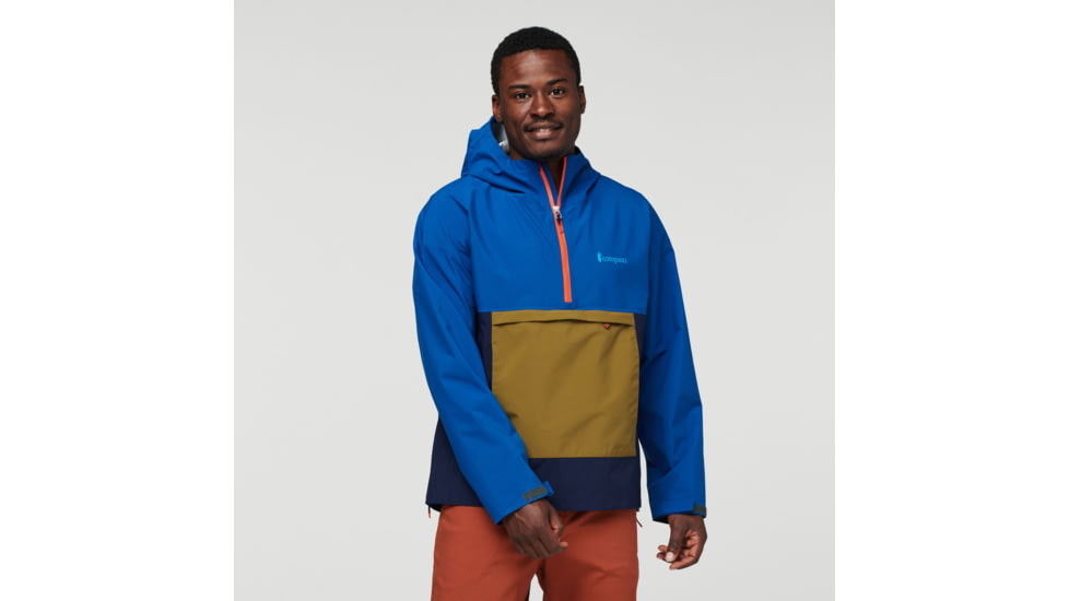 Cotopaxi Cielo Rain Anorak - Mens, Pacific, Large, CRA-F22-PAC-M-L