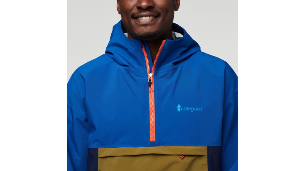 Cotopaxi Cielo Rain Anorak - Mens, Pacific, Large, CRA-F22-PAC-M-L