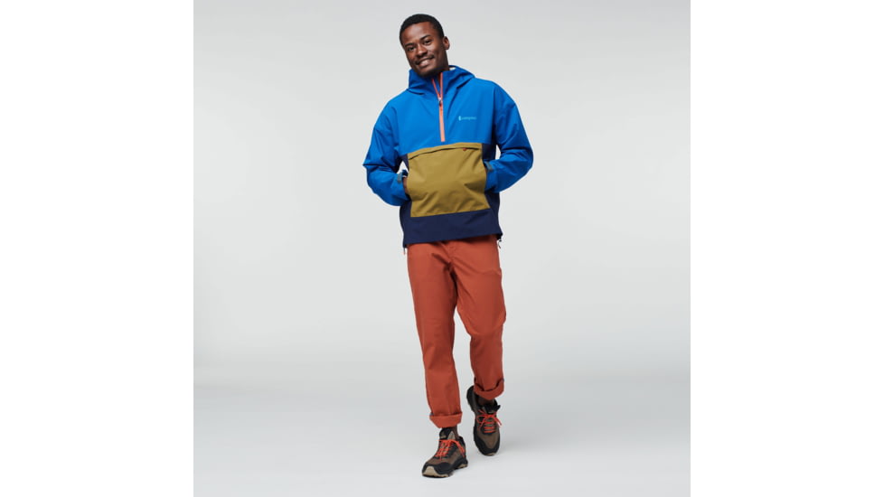 Cotopaxi Cielo Rain Anorak - Mens, Pacific, Large, CRA-F22-PAC-M-L