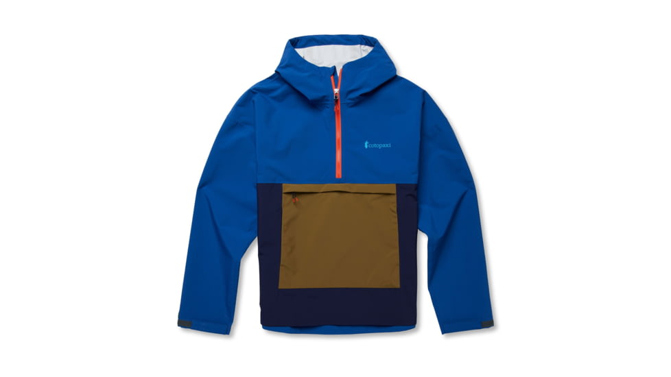 Cotopaxi Cielo Rain Anorak - Mens, Pacific, Large, CRA-F22-PAC-M-L
