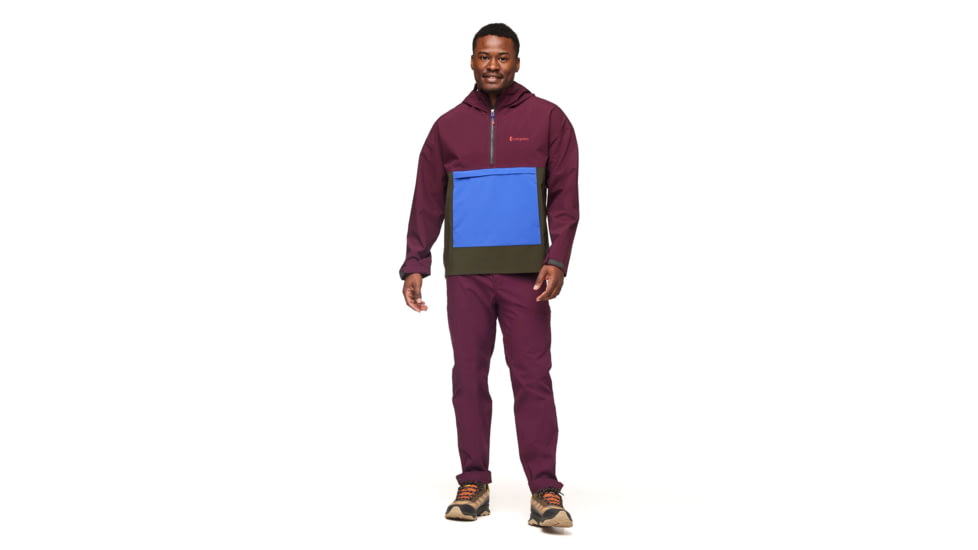 Cotopaxi Cielo Rain Anorak - Mens, Wine, Extra Large, CRA-F23-WINE-M-XL