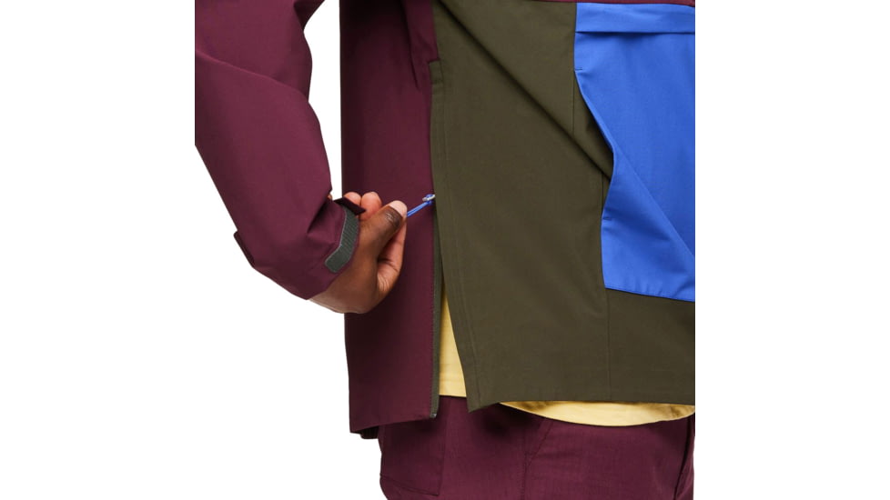 Cotopaxi Cielo Rain Anorak - Mens, Wine, Extra Large, CRA-F23-WINE-M-XL