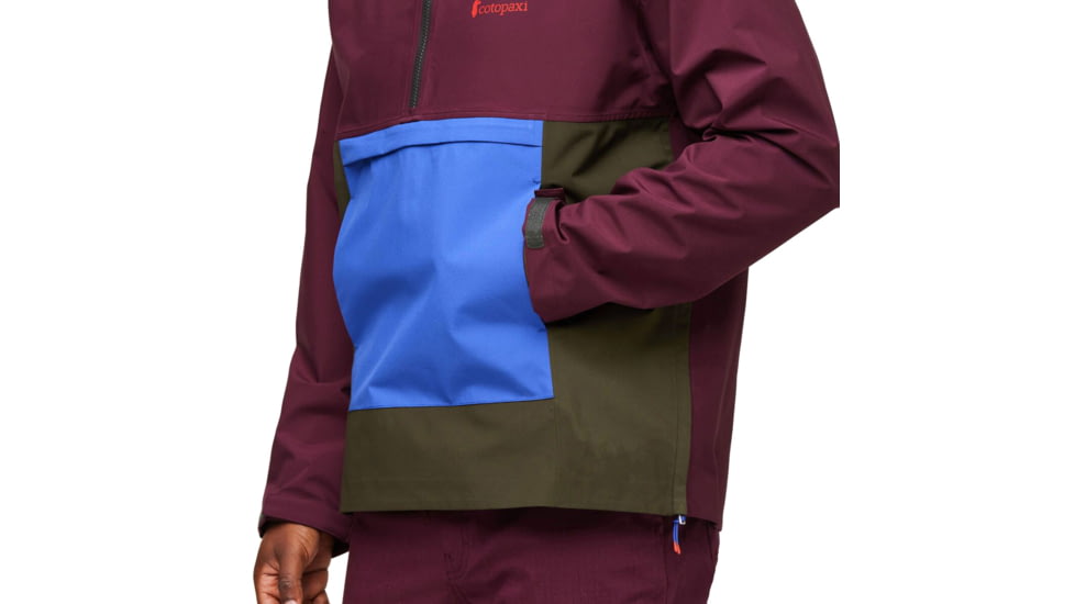 Cotopaxi Cielo Rain Anorak - Mens, Wine, Extra Large, CRA-F23-WINE-M-XL