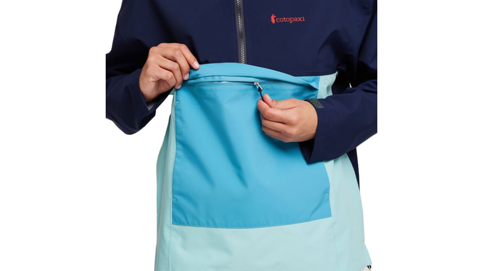 Cotopaxi Cielo Rain Anorak - Womens, Maritime &amp; Sea Glass, Medium, CRA-S23-MTMSG-W-M