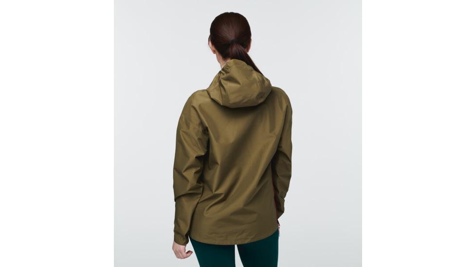 Cotopaxi Cielo Rain Anorak - Womens, Oak, Extra Large, CRA-S22-OAK-W-XL