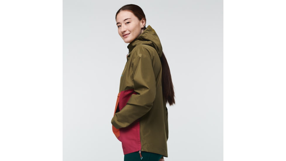 Cotopaxi Cielo Rain Anorak - Womens, Oak, Extra Large, CRA-S22-OAK-W-XL