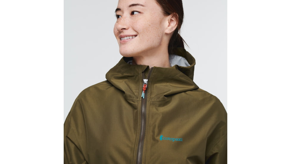 Cotopaxi Cielo Rain Anorak - Womens, Oak, Extra Large, CRA-S22-OAK-W-XL