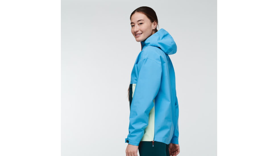 Cotopaxi Cielo Rain Anorak - Womens, River, Medium, CRA-S22-RVR-W-M