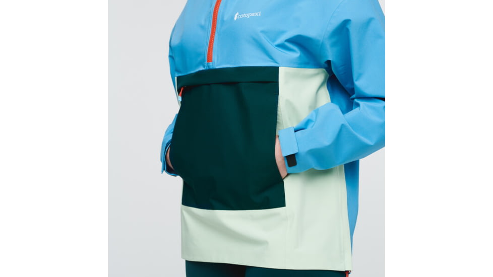 Cotopaxi Cielo Rain Anorak - Womens, River, Medium, CRA-S22-RVR-W-M