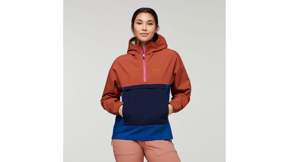 Cotopaxi Cielo Rain Anorak - Womens, Spice, Extra Large, CRA-F22-SPIC-W-XL
