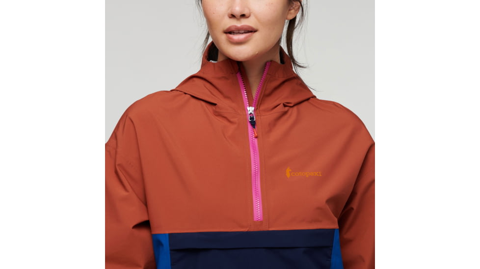 Cotopaxi Cielo Rain Anorak - Womens, Spice, Extra Large, CRA-F22-SPIC-W-XL