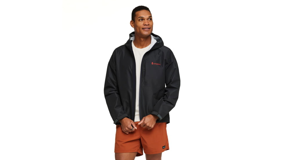 Cotopaxi Cielo Rain Jacket - Mens, All Black, Extra Small, CRJ-S23-ABLK-M-XS