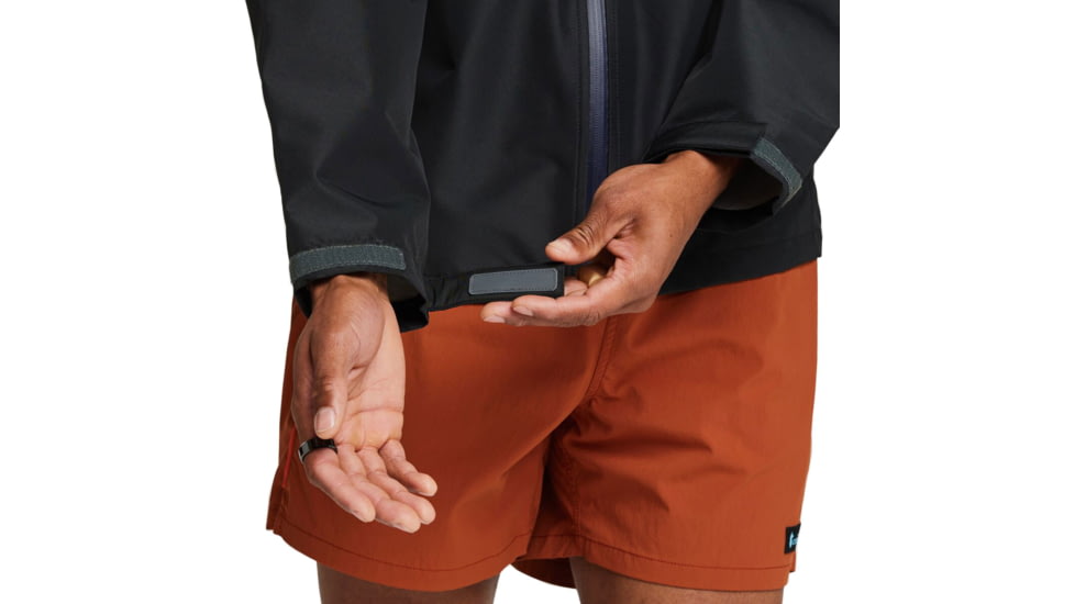Cotopaxi Cielo Rain Jacket - Mens, All Black, Extra Small, CRJ-S23-ABLK-M-XS
