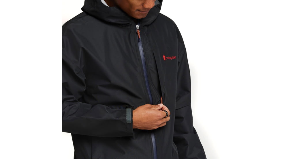 Cotopaxi Cielo Rain Jacket - Mens, All Black, Extra Small, CRJ-S23-ABLK-M-XS