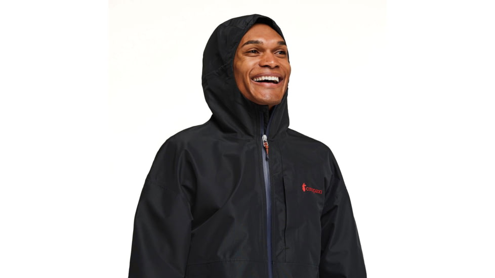 Cotopaxi Cielo Rain Jacket - Mens, All Black, Extra Small, CRJ-S23-ABLK-M-XS