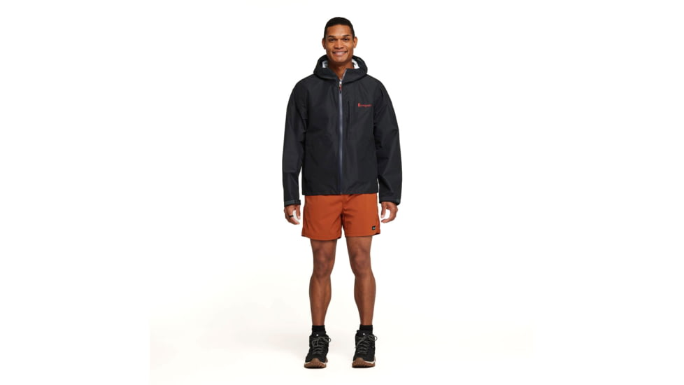Cotopaxi Cielo Rain Jacket - Mens, All Black, Extra Small, CRJ-S23-ABLK-M-XS