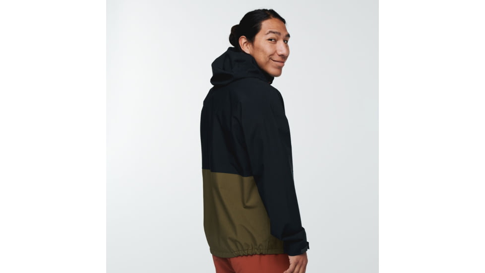 Cotopaxi Cielo Rain Jacket - Mens, All Black, Small, CRJ-S23-ABLK-M-S