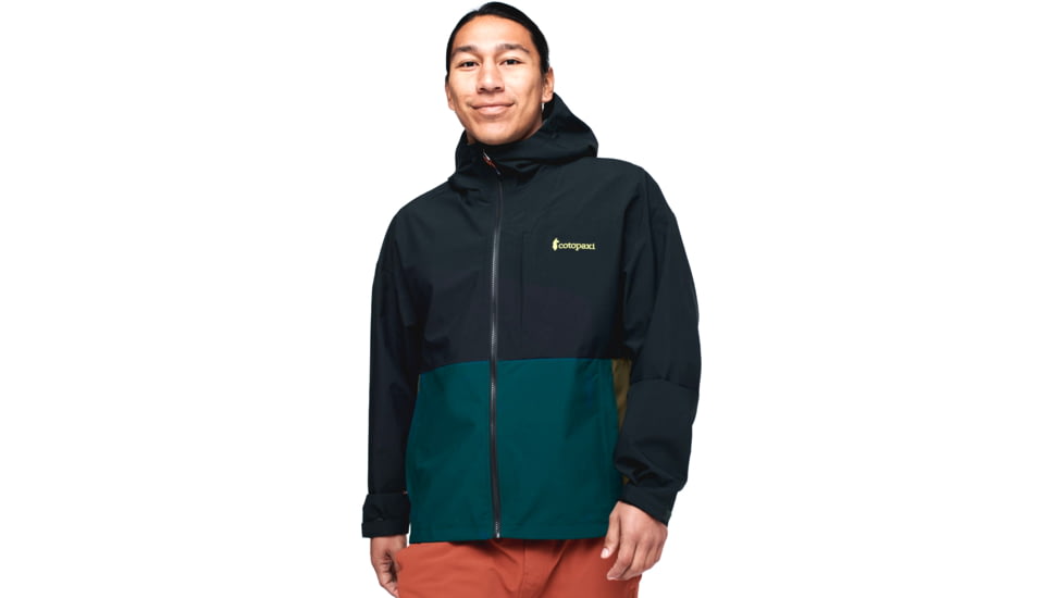 Cotopaxi Cielo Rain Jacket - Mens, All Black, Small, CRJ-S23-ABLK-M-S