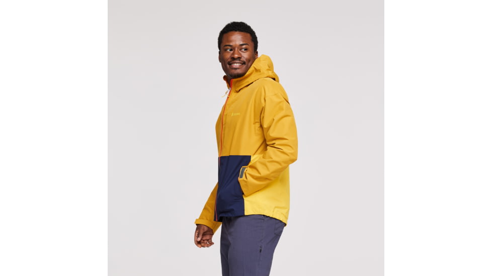 Cotopaxi Cielo Rain Jacket - Mens, Amber, Large, CRJ-S23-AMBR-M-L