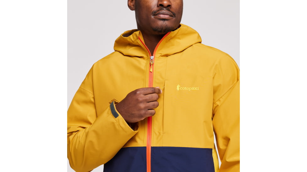 Cotopaxi Cielo Rain Jacket - Mens, Amber, Large, CRJ-S23-AMBR-M-L