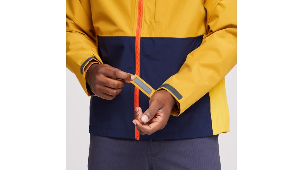 Cotopaxi Cielo Rain Jacket - Mens, Amber, Large, CRJ-S23-AMBR-M-L
