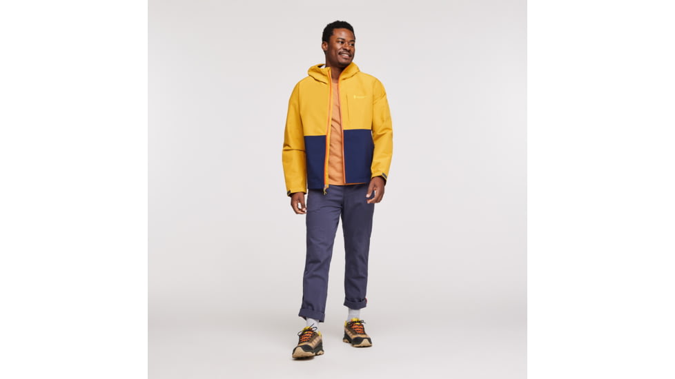 Cotopaxi Cielo Rain Jacket - Mens, Amber, Large, CRJ-S23-AMBR-M-L