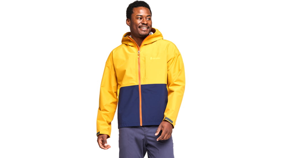Cotopaxi Cielo Rain Jacket - Mens, Amber, Large, CRJ-S23-AMBR-M-L