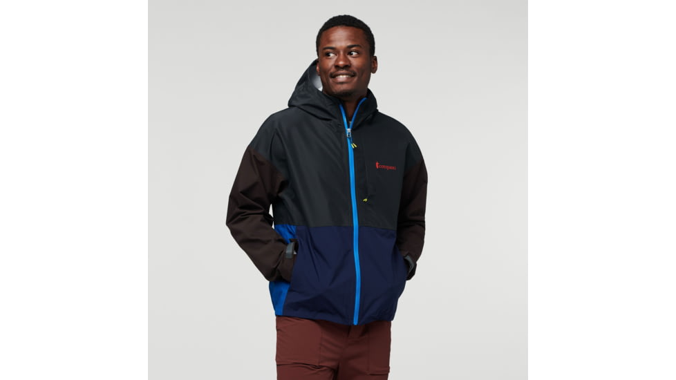 Cotopaxi Cielo Rain Jacket - Mens, Black/Cavern, Large, CRJ-F22-BLKCA-M-L