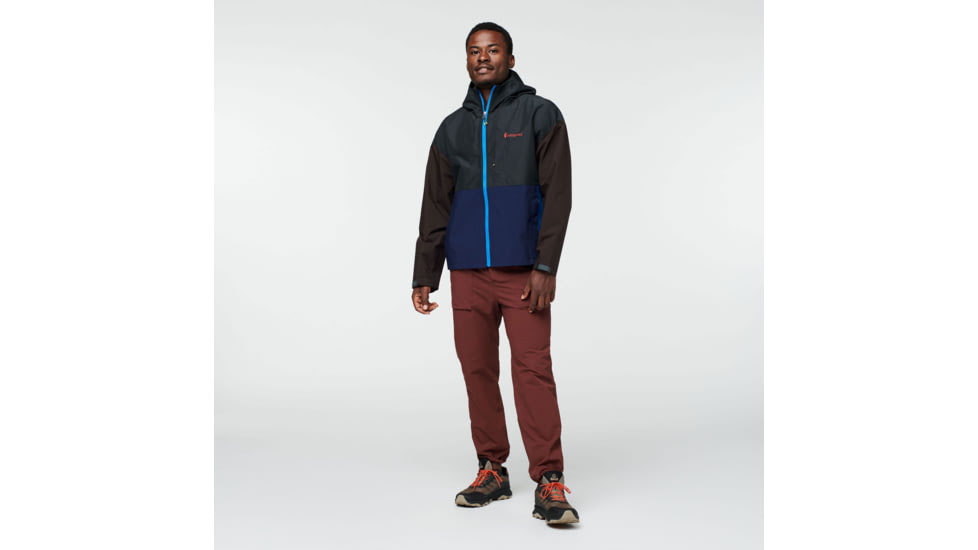 Cotopaxi Cielo Rain Jacket - Mens, Black/Cavern, Large, CRJ-F22-BLKCA-M-L