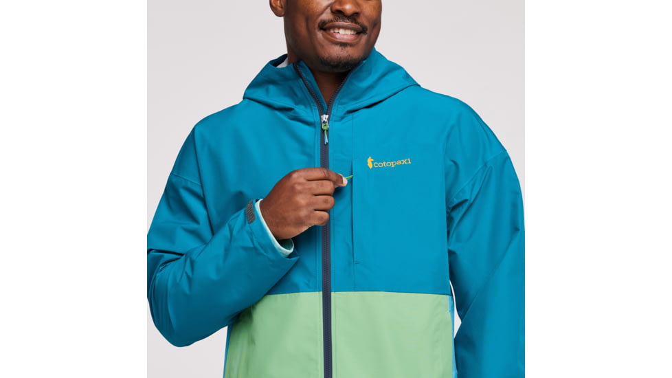 Cotopaxi Cielo Rain Jacket - Mens, Gulf, Large, CRJ-S23-GULF-M-L