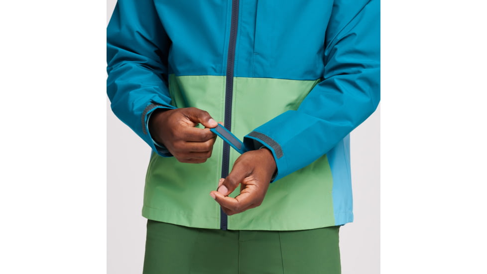 Cotopaxi Cielo Rain Jacket - Mens, Gulf, Large, CRJ-S23-GULF-M-L