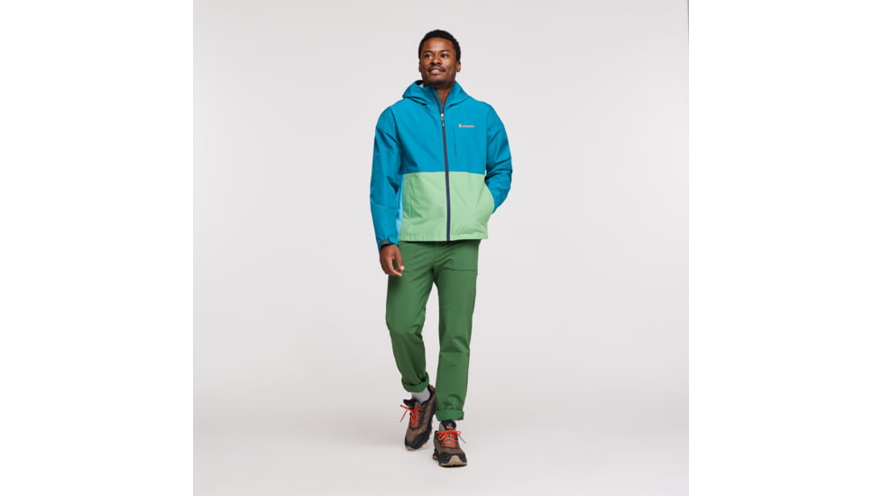 Cotopaxi Cielo Rain Jacket - Mens, Gulf, Large, CRJ-S23-GULF-M-L