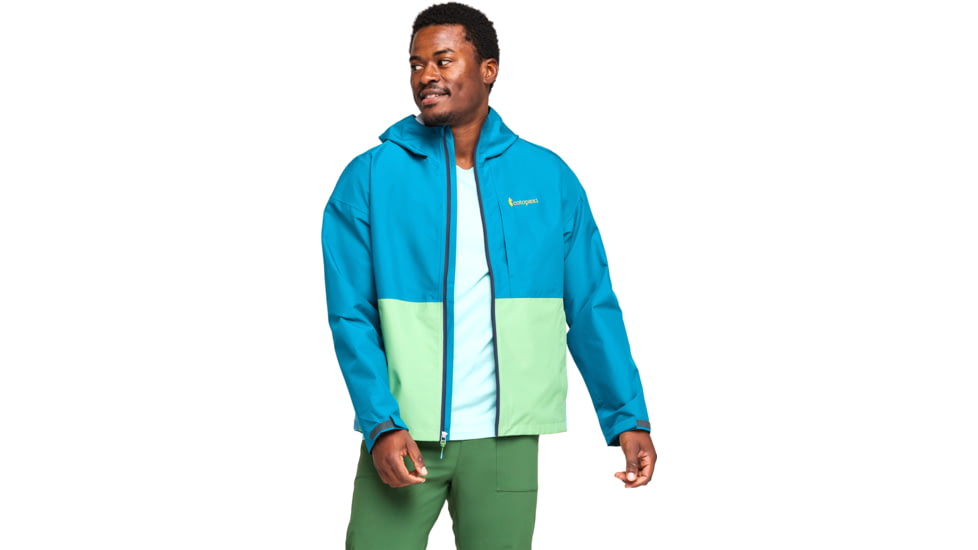 Cotopaxi Cielo Rain Jacket - Mens, Gulf, Large, CRJ-S23-GULF-M-L