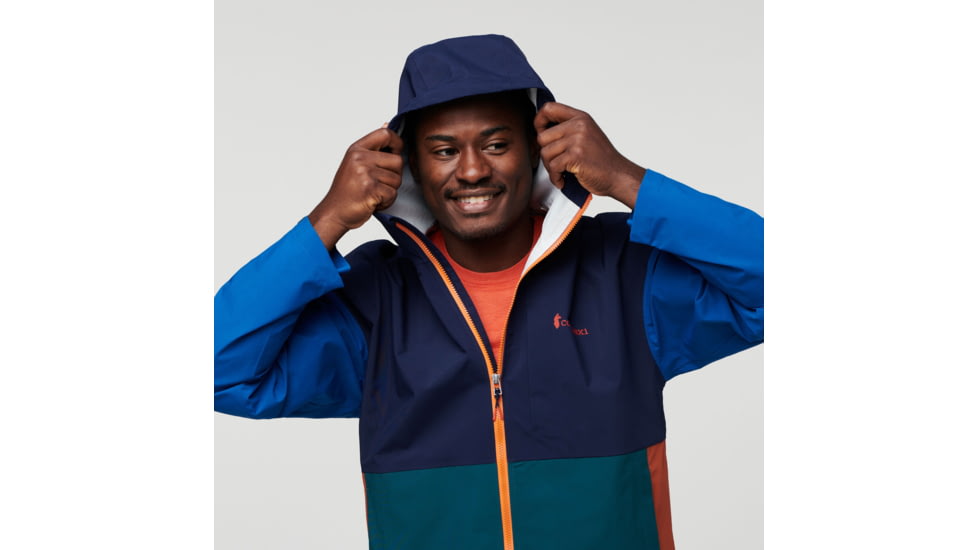 Cotopaxi Cielo Rain Jacket - Mens, Maritime/Pacific, Small, CRJ-F22-MTPA-M-S